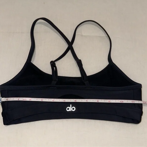 NWOT Alo Yoga Airlift Intrigue Bra in Dark Blue Size XS - Picture 6 of 11